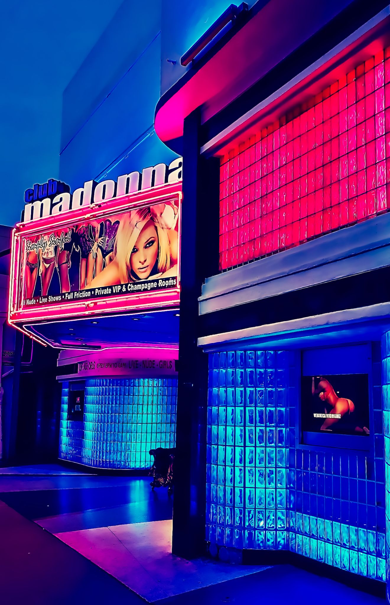 Enlarged  Miami Madonna Sex Club 